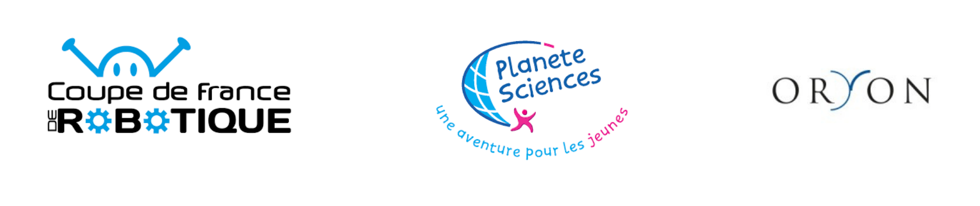 logo des organisateurs : Oryon et Planète Sciences